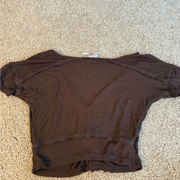 Urban Outfitters Brown Crop Top - Picture 6 of 6